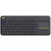 LOGITECH Wireless Touch Keyboard K400 Plus - Black - Qwerty Dutch