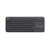 LOGITECH Wireless Touch Keyboard K400 Plus - Black - Qwerty Dutch