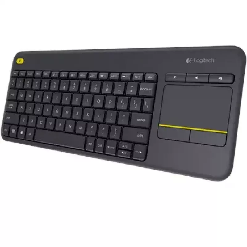 LOGITECH Wireless Touch Keyboard K400 Plus - Black - Qwerty Dutch