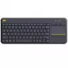 LOGITECH Wireless Touch Keyboard K400 Plus - Black - Qwerty Dutch