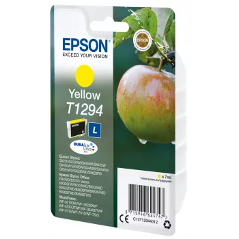 Epson Apple Singlepack Yellow T1294 DURABrite Ultra Ink, Yellow, Pigment-based ink, 7 ml, 1 pc(s), 616 pages