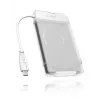 ICY BOX IB-AC703-C HDD/SSD enclosure Translucent, White 2.5 inch