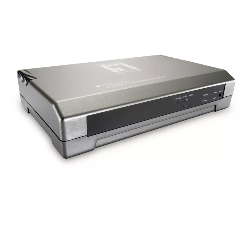 LevelOne Print Server, 2 x USB, 1 x Parallel, Grey, Activity, Link, Power, Status, Taiwan, Ethernet LAN, IEEE 802.3, IEEE 802.3u, 10,100 Mbit/s