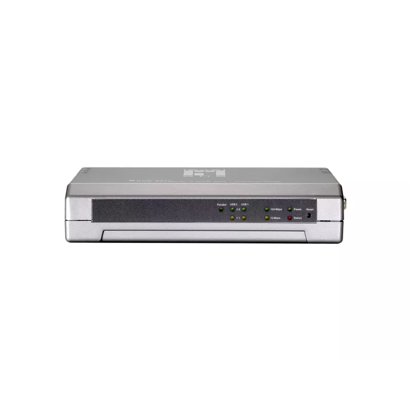LevelOne Print Server, 2 x USB, 1 x Parallel, Grey, Activity, Link, Power, Status, Taiwan, Ethernet LAN, IEEE 802.3, IEEE 802.3u, 10,100 Mbit/s