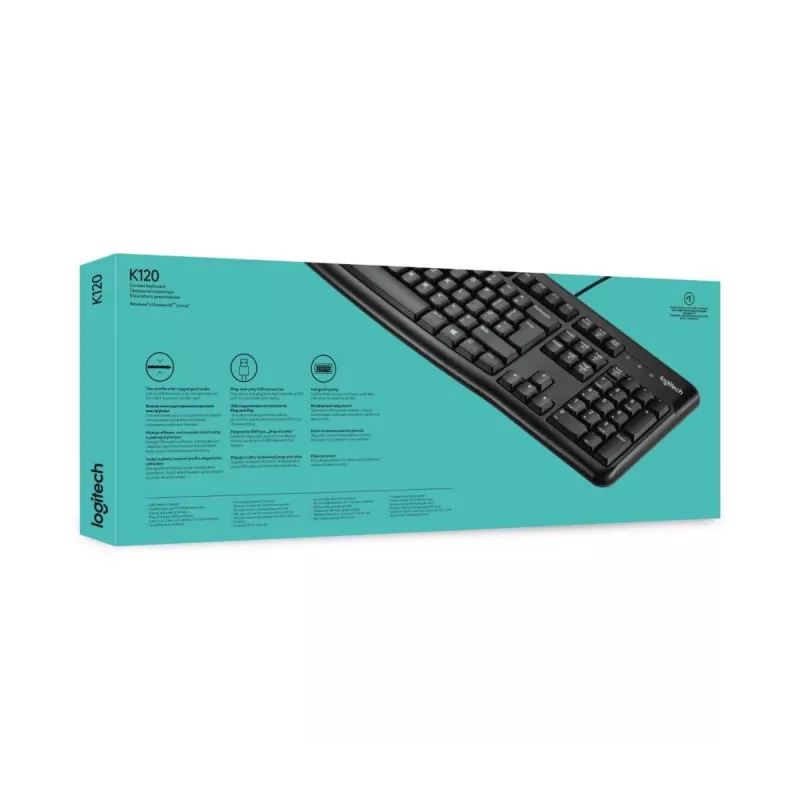 LOGITECH Oem Keyboard K120 Azerty French