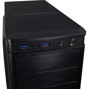PC Case Inter-Tech IT-5905 Midi Tower Black