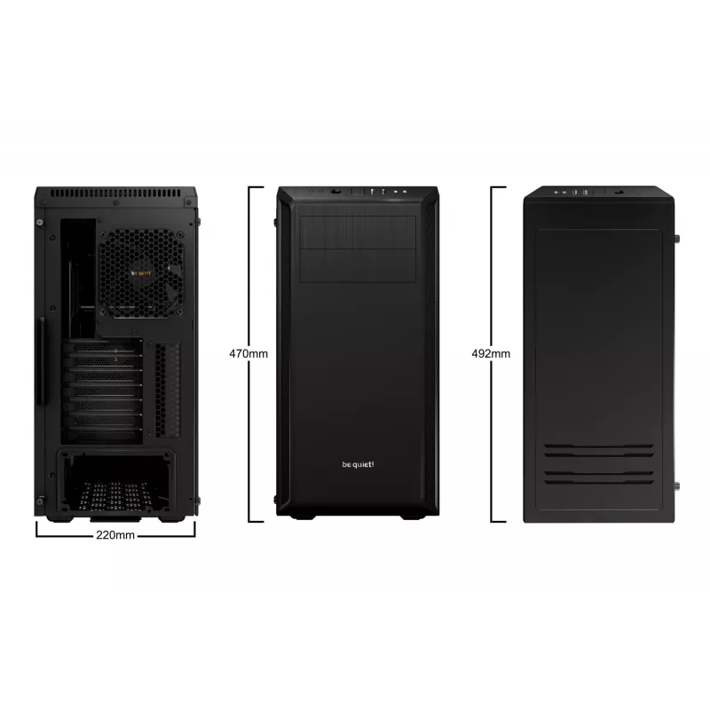 be quiet Pure Base 600 Window Midi Tower Black