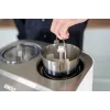 Unold Doppio Compressor ice cream maker 2.4 L 250 W Satin steel, White
