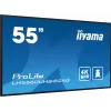 iiyama LH5560UHS-B2AG Signage Display Digital A-board 138.7 cm (54.6 inch) LED Wi-Fi 500 cd/m² 4K Ultra HD Black Built-in processor Android 11 24/7