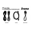 iiyama LH5560UHS-B2AG Signage Display Digital A-board 138.7 cm (54.6 inch) LED Wi-Fi 500 cd/m² 4K Ultra HD Black Built-in processor Android 11 24/7
