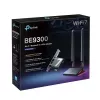 TP-Link Archer BE9300 Wi-Fi 7 Bluetooth 5.4 PCIe Adapter, Internal, Wireless, PCI Express, WLAN / Bluetooth, 9300 Mbit/s, Black