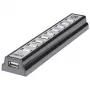 Manhattan USB-A 10-Port Desktop Hub, 10x USB-A Ports, 480 Mbps (USB 2.0), Powered via USB or external power supply (not included) for increased power to connected devices