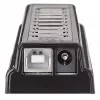 Manhattan USB-A 10-Port Desktop Hub, 10x USB-A Ports, 480 Mbps (USB 2.0), Powered via USB or external power supply (not included) for increased power to connected devices