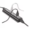 Manhattan USB-A 10-Port Desktop Hub, 10x USB-A Ports, 480 Mbps (USB 2.0), Powered via USB or external power supply (not included) for increased power to connected devices