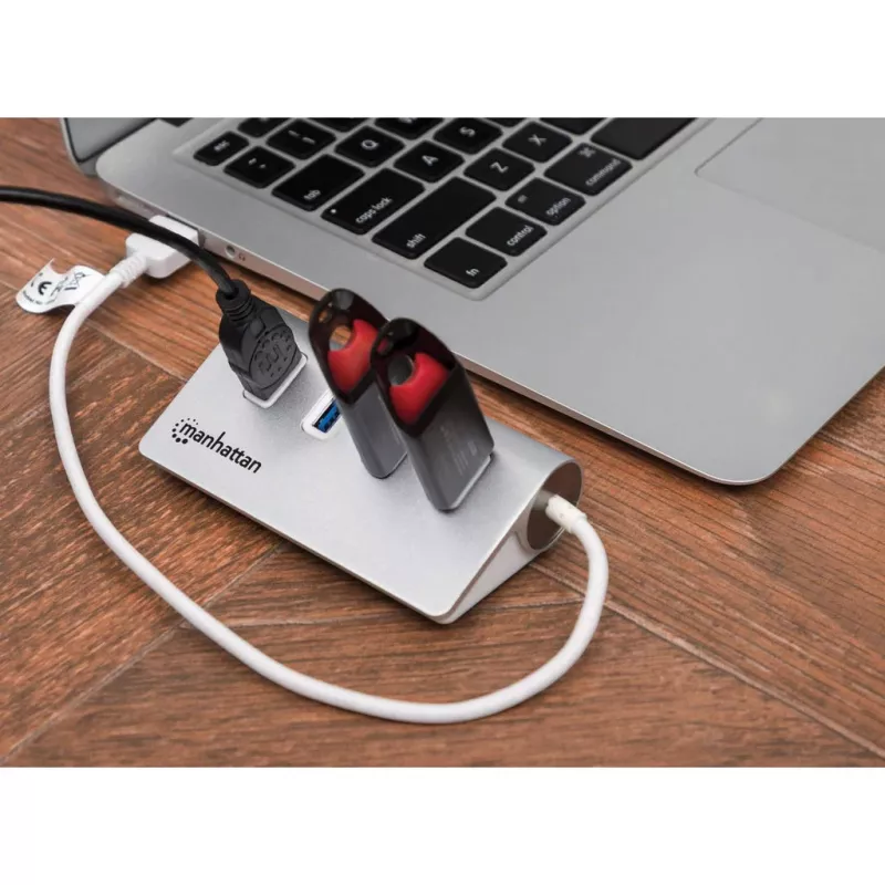 USB Hub Manhattan USB-A 4-Port Hub