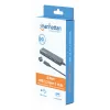 Manhattan USB-C Dock/Hub, Ports (4): USB-A (x4), 5 Gbps (USB 3.2 Gen1 aka USB 3.0), USB powered (no external power supply required), Equivalent to HB30CM4AB