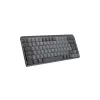 LOGITECH Mx Mechanical Mini Minimalist Wireless Illuminated Keyboard - Graphite Tactile Quiet Qwerty Dansk/ Norsk/ Svenska/ Suomalainen