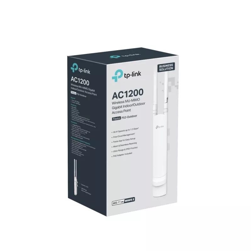 TP-Link Festa F52-Outdoor 1200 Mbit/s White Power over Ethernet (PoE)