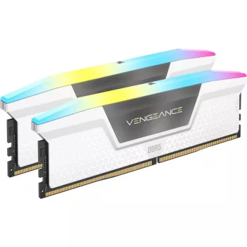 CORSAIR Memory 32GB DDR5 (2x16gb) Dram 6000mt/s CL30 Memory Kit Vengeance RGB - White