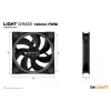 be quiet Light Wings 140mm ARGB PWM Fan Black 3 Pack