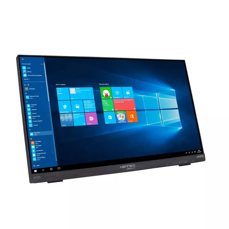 Hannspree HT225HPB computer monitor 54.6 cm (21.5 inch) 1920 x 1080 pixels Full HD LED Touchscreen Tabletop Black