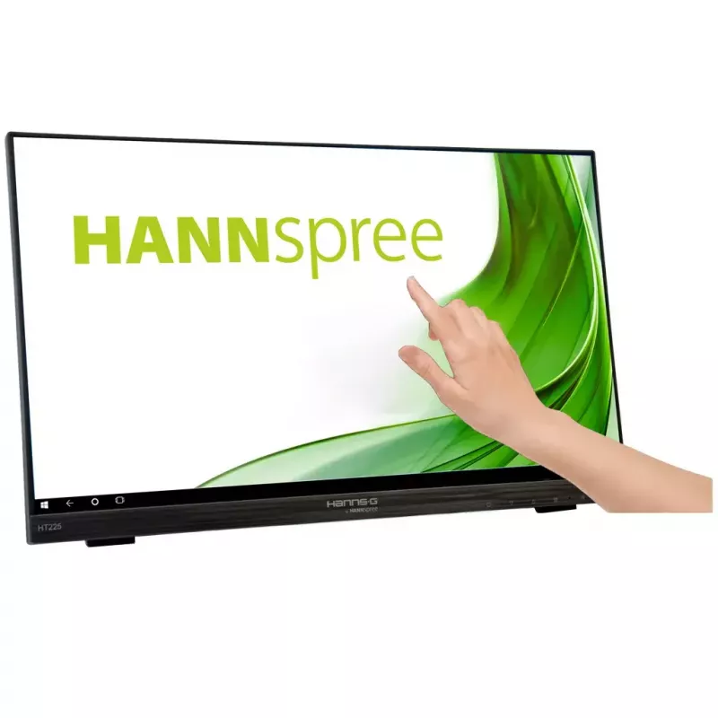 Hannspree HT225HPB computer monitor 54.6 cm (21.5 inch) 1920 x 1080 pixels Full HD LED Touchscreen Tabletop Black
