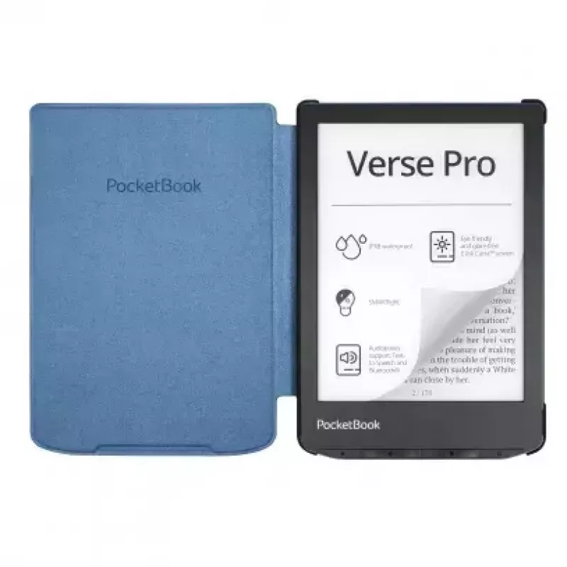 Cover PocketBook H-S-634-B-WW e-book reader case 15.2 cm 6 inch Blue