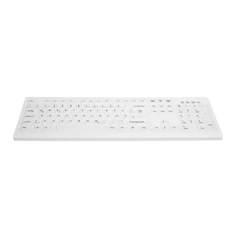 Contour Design Active Key AK-C8100F-FUS-W/GE keyboard Medical RF Wireless QWERTZ German White