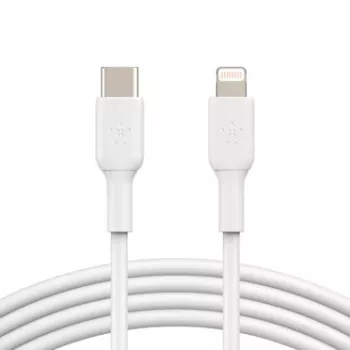BELKIN Lightning To USB-c Cable 1m White