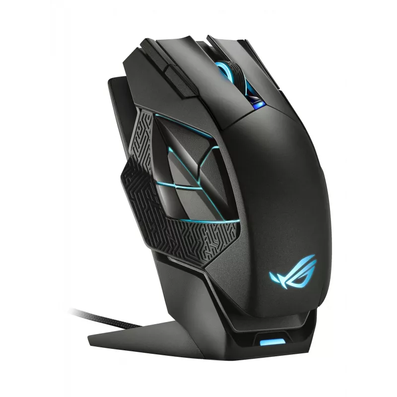 ASUS ROG Spatha X mouse Gaming Right-hand RF Wireless + USB Type-C Optical 19000 DPI