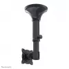 Neomounts FPMA-C025BLACK Monitor/TV mount ceiling 10-30 inch - h 37-47 cm - tiltable