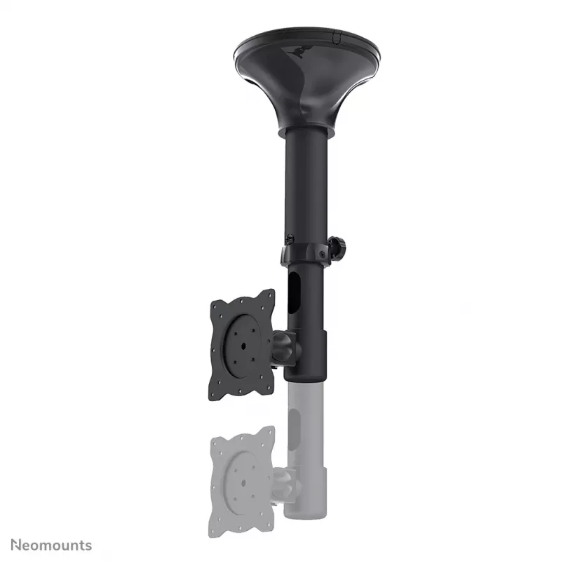 Neomounts FPMA-C025BLACK Monitor/TV mount ceiling 10-30 inch - h 37-47 cm - tiltable