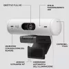 Webcam Logitech Brio 500 Full HD 4MP USB-C White