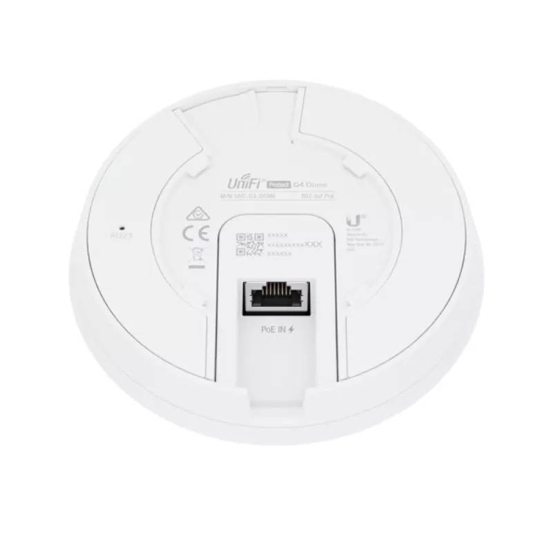 IP security camera UBIQUITI UVC‑G4‑DOME — dome, ceiling mount, wired, 5 MP (2688x1512), 86° horizontal, outdoor/indoor, white