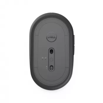 DELL Pro Plus Compact Mouse - MS5120W - Titan Gray, Ambidextrous, Optical, RF Wireless + Bluetooth, 1600 DPI, Grey, Titanium