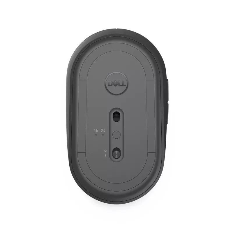 DELL Pro Plus Compact Mouse - MS5120W - Titan Gray, Ambidextrous, Optical, RF Wireless + Bluetooth, 1600 DPI, Grey, Titanium