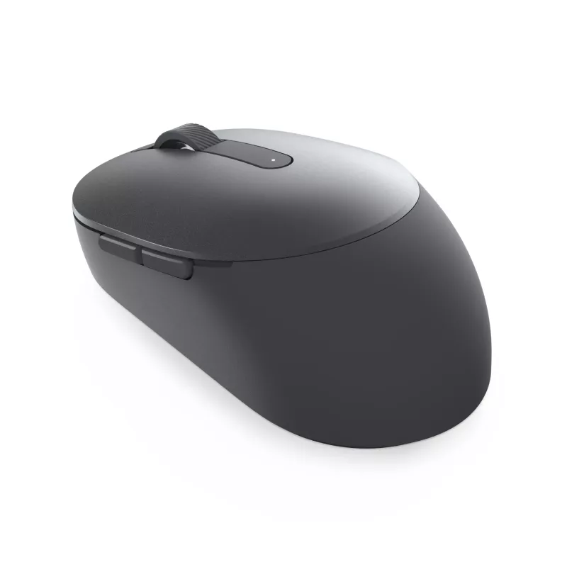 DELL Pro Plus Compact Mouse - MS5120W - Titan Gray, Ambidextrous, Optical, RF Wireless + Bluetooth, 1600 DPI, Grey, Titanium