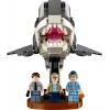 Construction toy LEGO Ideas 21350 Jaws set — 1497 pieces, 3 minifigures, boat and iconic shark, recommended age 18+