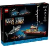 Construction toy LEGO Ideas 21350 Jaws set — 1497 pieces, 3 minifigures, boat and iconic shark, recommended age 18+