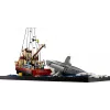 Construction toy LEGO Ideas 21350 Jaws set — 1497 pieces, 3 minifigures, boat and iconic shark, recommended age 18+