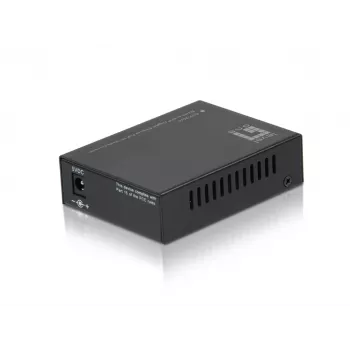LevelOne RJ45 to SFP Gigabit Media Converter, PoE PD