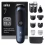 Hair Clipper Braun AIO7540 Black Blue Lithium-Ion 120 min