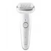 Epilator BRAUN 9-011 3D Silk-epil 9 Flex Wet & Dry — 40 tweezers, battery, massage, White/Grey
