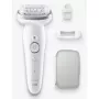 Epilator BRAUN 9-011 3D Silk-epil 9 Flex Wet & Dry — 40 tweezers, battery, massage, White/Grey