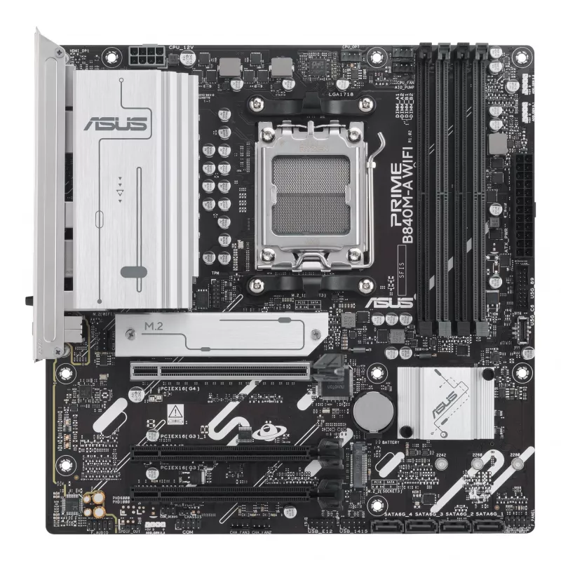 Motherboard ASUS PRIME B840M-A WIFI AMD B840 Socket AM5 micro ATX