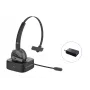Conceptronic POLONA Wireless Bluetooth Headset with Charging Dock