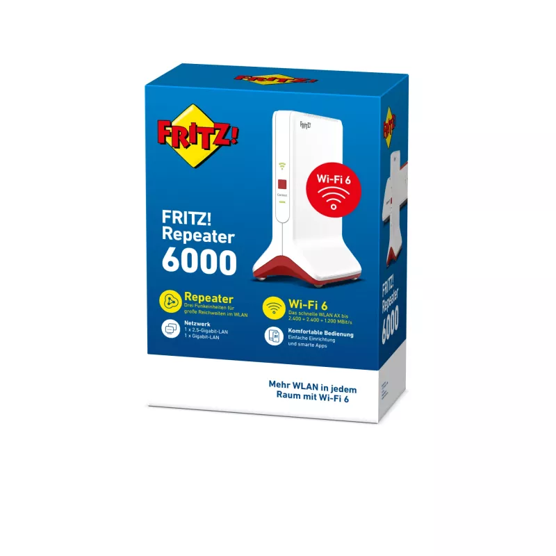 Repeater FRITZ 6000 Red, White