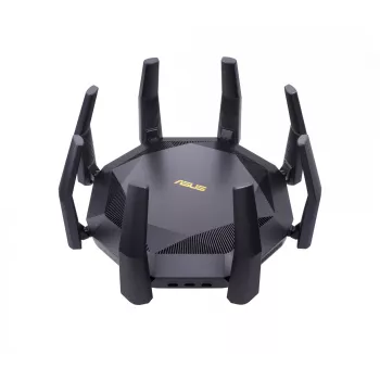 ASUS RT-AX89X AX6000 AiMesh wireless router Ethernet Dual-band (2.4 GHz / 5 GHz) Black