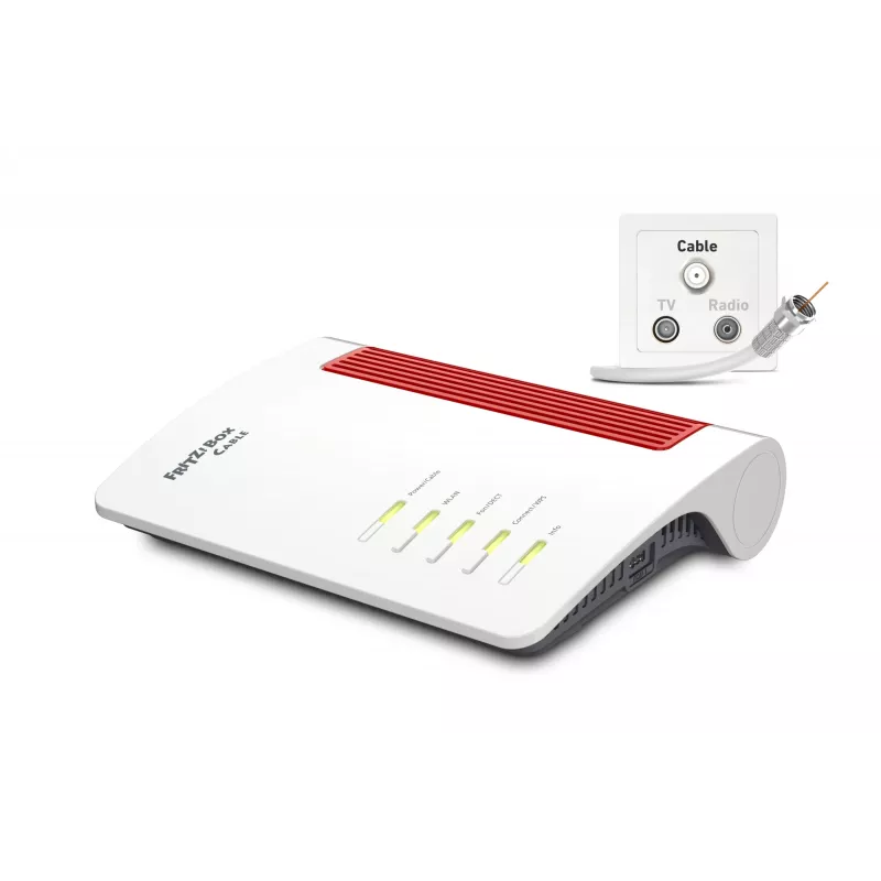 Box FRITZ 6670 wireless router Dual-band (2.4 GHz / 5 GHz) White