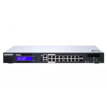 QNAP QGD-1600P Managed Gigabit Ethernet (10/100/1000) Power over Ethernet (PoE) 1U Black, Grey
